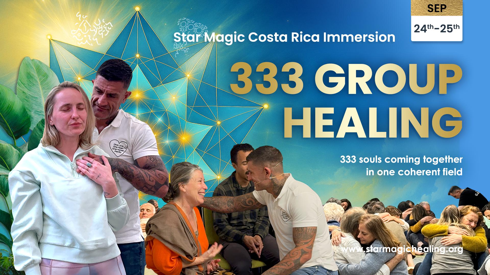 333 Group Healing 24th-25th September, 2025, San Jose, Costa Rica