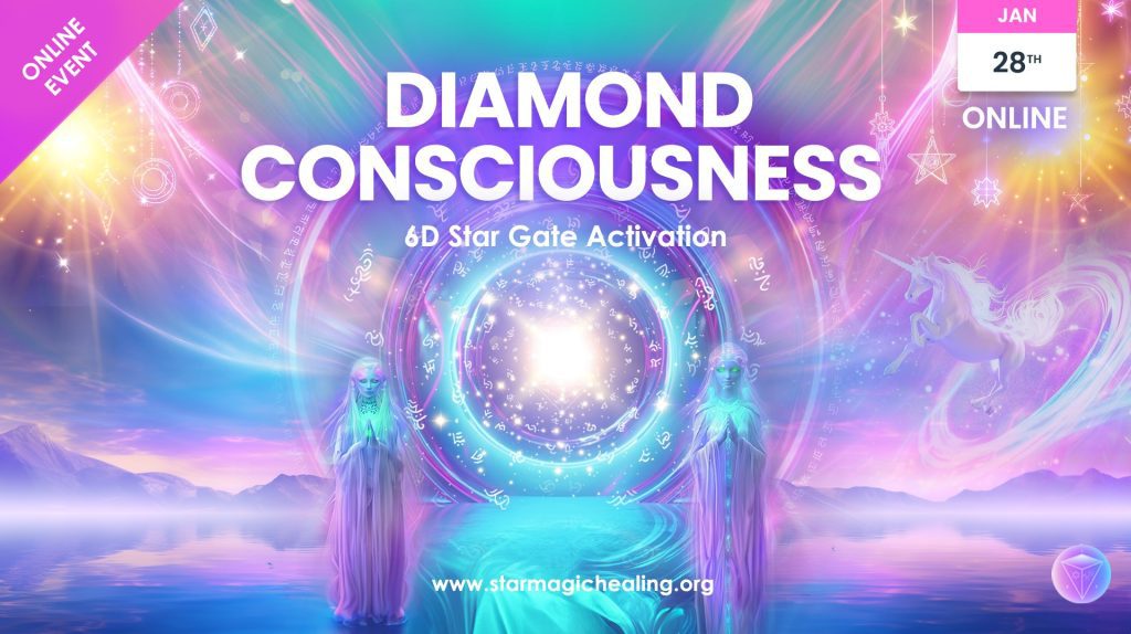 Diamond Consciousness 6D Star Gate Activation - Star Magic Healing