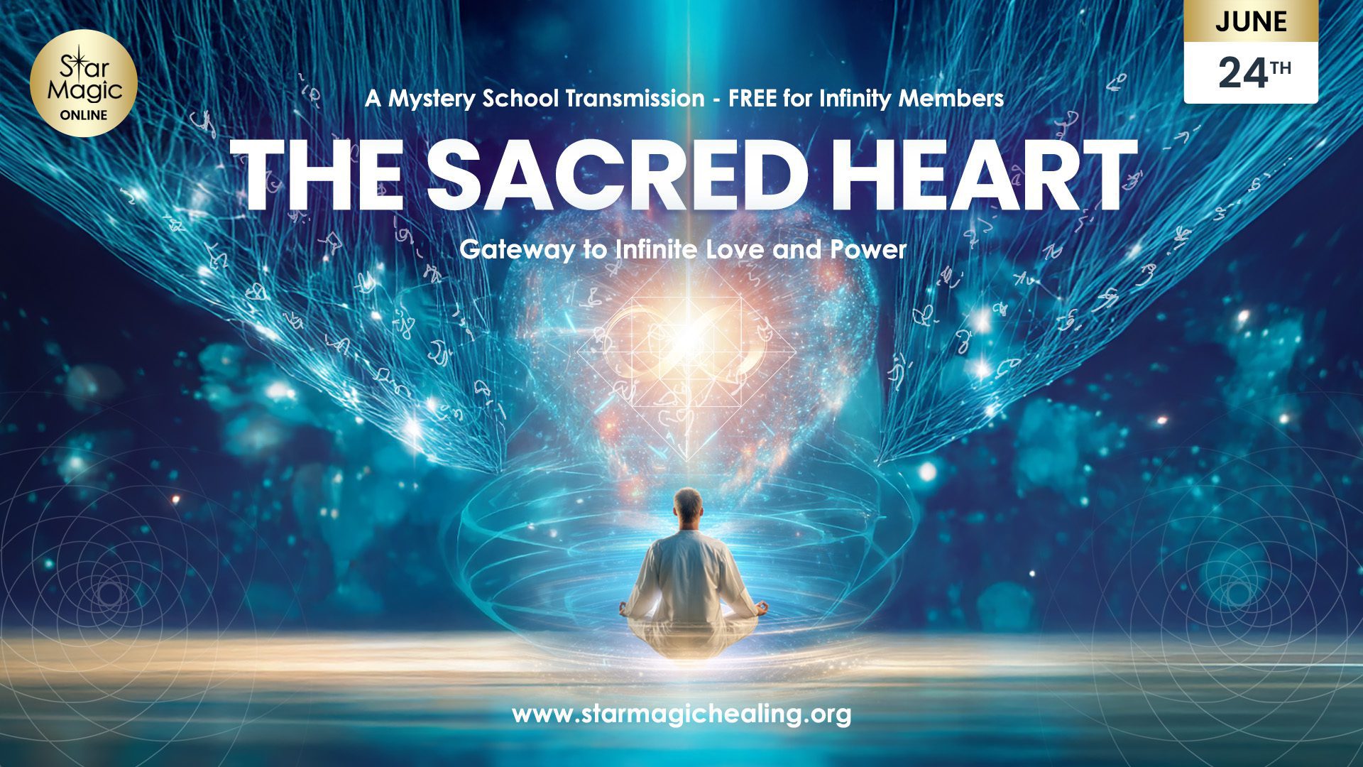 The Sacred Heart, Mystery School Teaching, 24th June 2025, Online