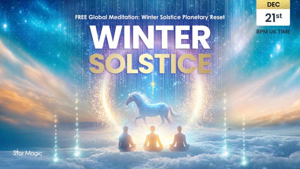 Winter Solstice FREE Global Meditation online event on 21st December 2025