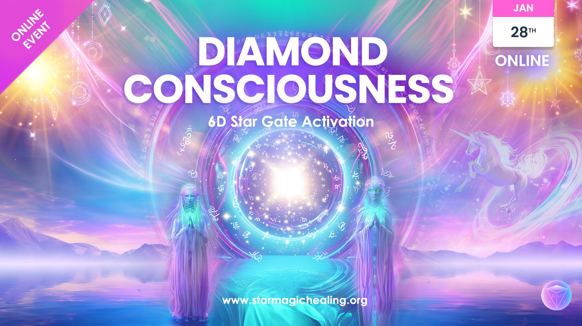 Diamond Consciousness 6D Star Gate Activation - Star Magic Healing
