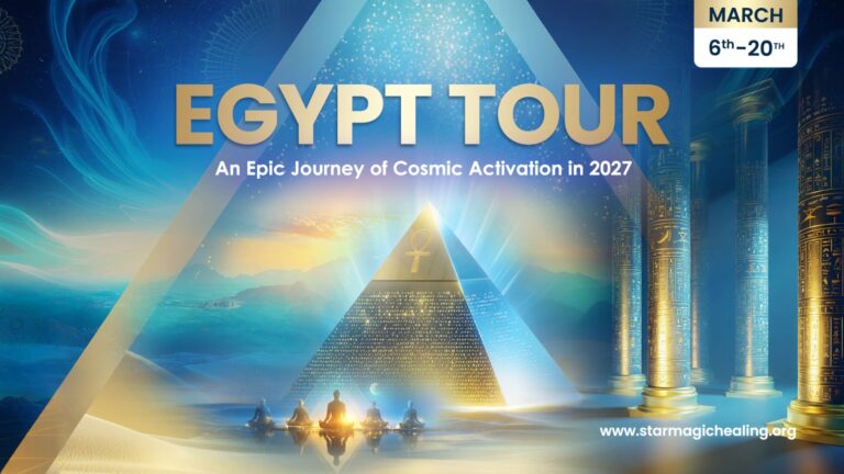 Cosmic Ascension Tour of Egypt, 6th-20th March 2027